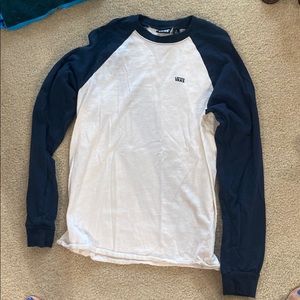 Boys Vans long sleeve shirt
